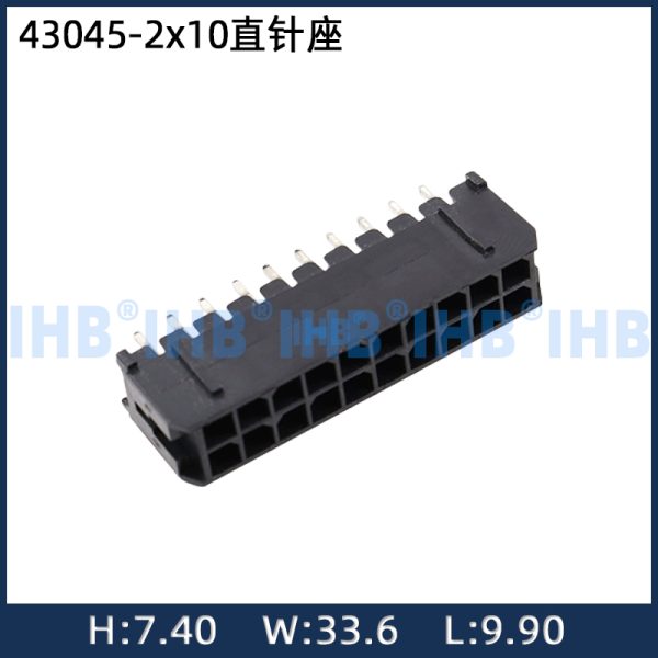 Header Pin Lurus 43045-2x10 (20P)